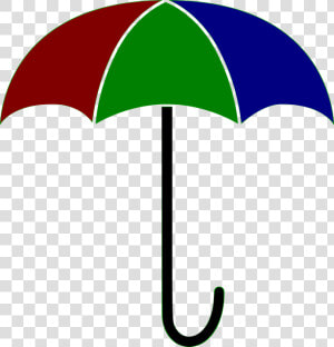 Umbrella  Colored  Weather  Colorful Umbrellas  Rain   Desenho De Guarda Chuva Colorido  HD Png Download