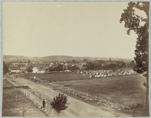 View Of Cemetery Hill From Gettysburg  HD Png Download