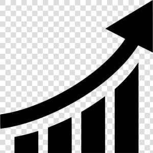 Chart Graph Line Arrow   Line Graph Arrow Icon  HD Png Download