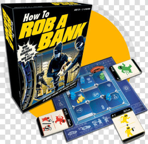 How To Rob A Bank Board Game Contents   Rob A Bank Board Game  HD Png Download