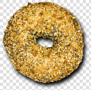 Bagel everything   Doughnut  HD Png Download