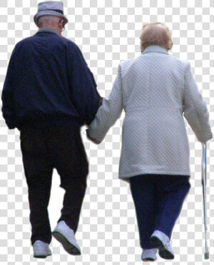 Silhouette Walking Old Age People Free Hd Image Clipart   Old People Walking Png  Transparent Png