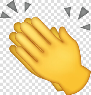 Transparent Clapping Png   Clap Emoji Transparent Background  Png Download