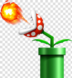 Mario Bros Clipart Mario Pipe   Super Mario Fire Plant  HD Png Download