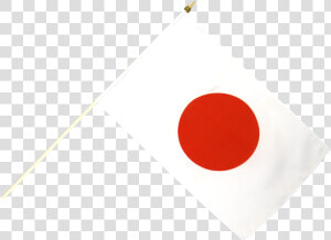 Japan Hand Waving Flag   Bandiera Giappone Con Asta  HD Png Download