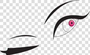 Winking Eye Transparent  HD Png Download