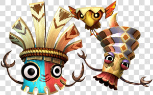 The Gallery For Gt Xylophone Tiki Trump Hair Wind Trump   Tiki Tak Tribe  HD Png Download