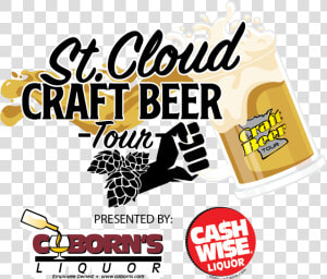 Sccbt Logo Sponsors 01   St Cloud Craft Beer Tour 2019  HD Png Download