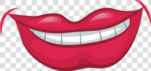 Clip Art Smile Lip Smiling Transprent   Smiling Lips Transparent Background  HD Png Download