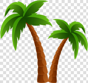 Free Png Download Two Palm Trees Png Images Background   Palm Tree Clipart  Transparent Png