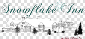 Transparent Snowflake Corner Png   Snowflake Inn Logo  Png Download