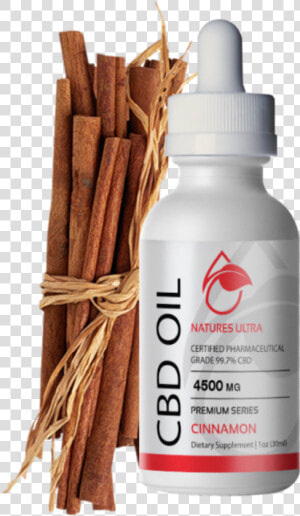 Cinnamon Cbd Oil  Premium Series By Nature S Ultra   Nature  39 s Ultra Transparent  HD Png Download