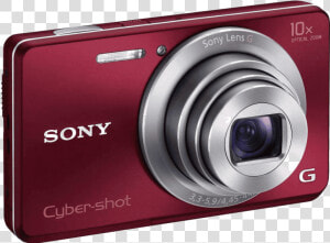 Camera Fotografica Sony Cyber Vermelha  HD Png Download