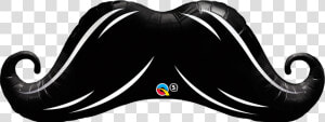 Balão Bigode Mustache 65052 Qualatex   Vintage Dude 40 Party Theme  HD Png Download