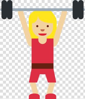 Weight Lifting Clipart 17  Buy Clip Art   Clipart Woman Weight Lifting  HD Png Download