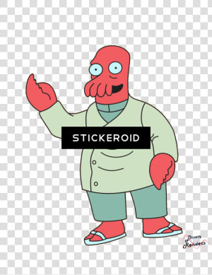 Futurama Fry Actors Heroes   Dr Zoidberg  HD Png Download