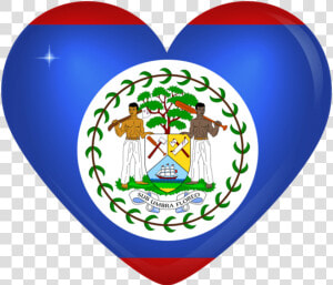 Download Belize Large Heart Flag Clipart Png Photo  Transparent Png