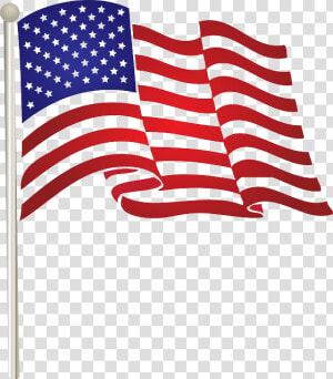 Flag Png America Pinterest   American Flag On Pole Clip Art  Transparent Png