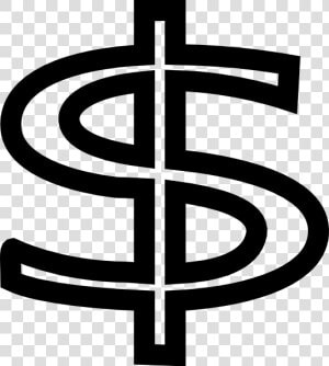 Small Dollar Sign Dp3 Clip Art   Line Drawing Dollar Sign  HD Png Download