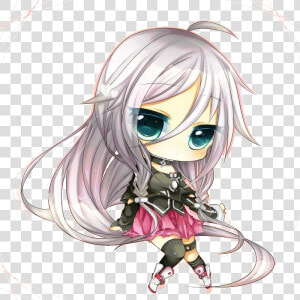 Ia   Vocaloid Ia Chibi Png  Transparent Png