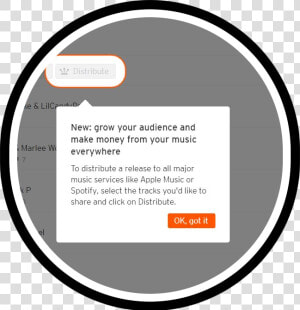 Soundcloud Monetization   Circle  HD Png Download