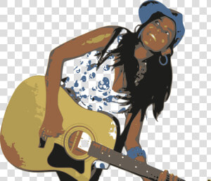 Gitaris Gambar Konser Kartun Png  Transparent Png