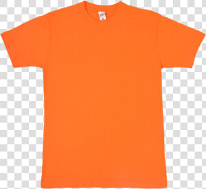 Plain Orange T shirt Png Image   Active Shirt  Transparent Png