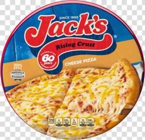 Jack S Rising Crust Cheese Frozen Pizza 25 Oz   Pepperoni  HD Png Download