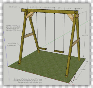 Swing Set Corner Brace  HD Png Download