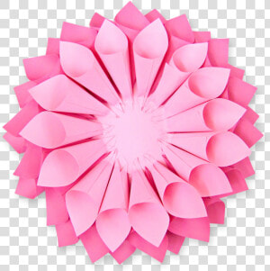 Diy Giant Dahlia Paper Flowers   Flores De Papel Png  Transparent Png