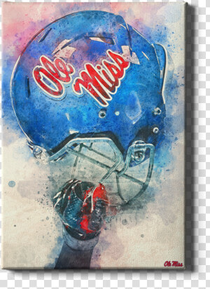 Ole Miss Rebels   Ole Miss Canvas Painting  HD Png Download