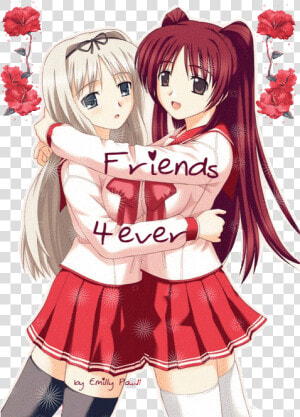 Anime Best Friends Forever  HD Png Download