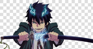 Demon  Ao No Exorcist  And Rin Okumura Image   Ao No Exor Rin Okumura  HD Png Download