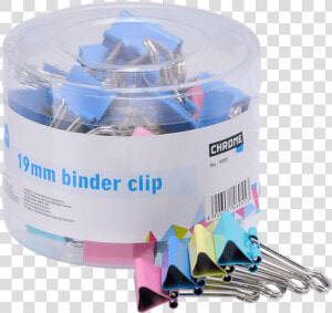 Chrome Binder Clip 19mm   Chrome Binder Clip 32mm 36 Pc Jar Box Of 3  HD Png Download