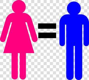 Symbol Male And Female Svg Clip Arts   Male And Female Equal  HD Png Download