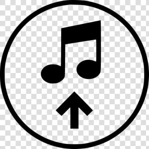 Sign Upload Up Music   Icon Upload Music Png  Transparent Png