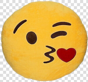 Kissing Emoji Png  emoji Smiley Kissing Emoticon Yellow   Kiss Emoji Pillow  Transparent Png