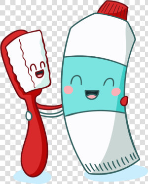 Toothbrush Brushing Tooth Electric Cartoon Free Photo   Brush At Night To Keep Your Teeth  HD Png Download