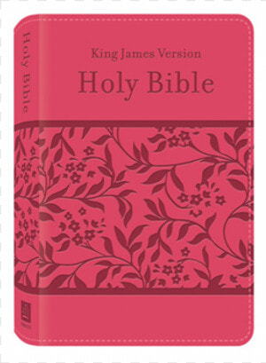 Pink King James Bible  HD Png Download