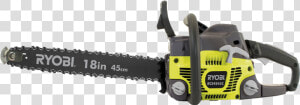 Chainsaw Png High quality Image   Ryobi Chainsaw  Transparent Png