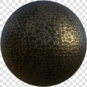 Hammered Metal   Sphere  HD Png Download