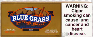 Blue Grass Filtered Cigars Gold 100 S   Tan  HD Png Download