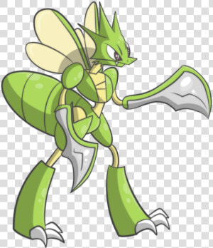 Scyther   Png Download   Cartoon  Transparent Png