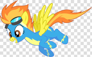 Spitfire Flying   My Little Pony Wonderbolts Spitfire  HD Png Download