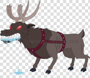 Bad Reindeer Cliparts   Family Guy Christmas Reindeer  HD Png Download