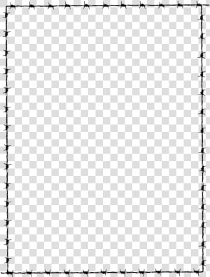 Free Wedding Clipart And Borders   Free Barbed Wire Border  HD Png Download