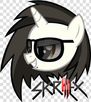 There S Even A Skrillex Unicorn   Mlp Characters White Background  HD Png Download