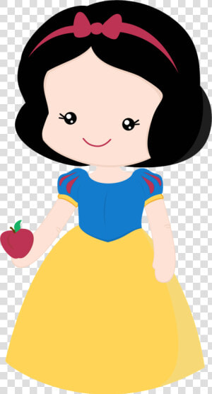 Branca De Neve Cute   Cute Snow White Clipart  HD Png Download