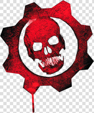 Skull Logo Gears Of War Clip Art At Clker   Gears Of War Png  Transparent Png