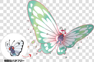 Pokemon Gigantamax Butterfree  HD Png Download